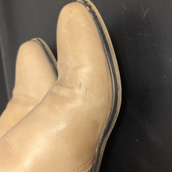 Bamboo tan ankle boots - Picture 4 of 4